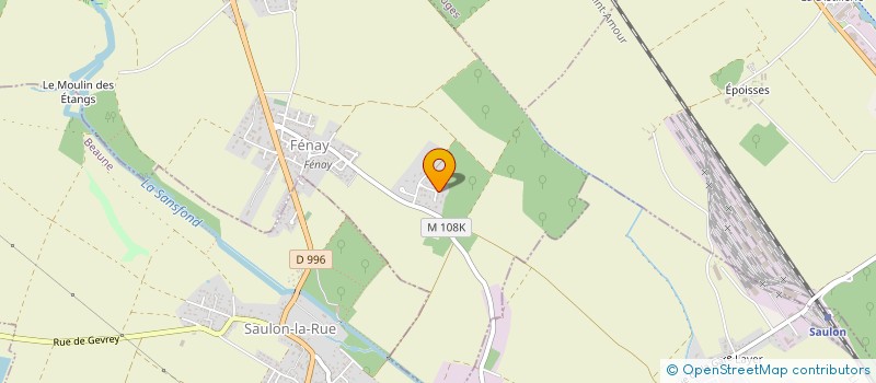 localisation de l'entreprise MERIDA  FENAY