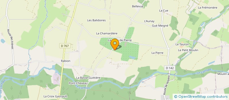 localisation de l'entreprise MERIDAN  NOYANT-VILLAGES