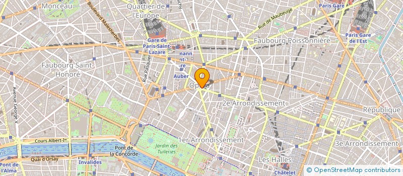 localisation de l'entreprise MERIDIAM CO INVESTMENT MAURITANIA  PARIS