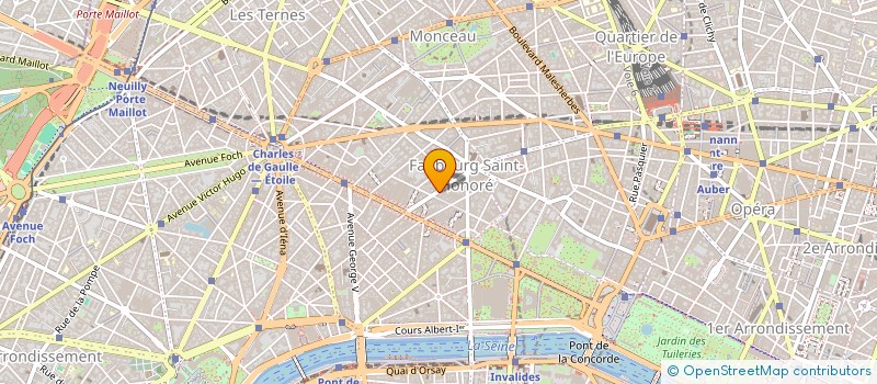 localisation de l'entreprise MERIDIAN BORDEAUX URVILLE 2  BOULOGNE-BILLANCOURT