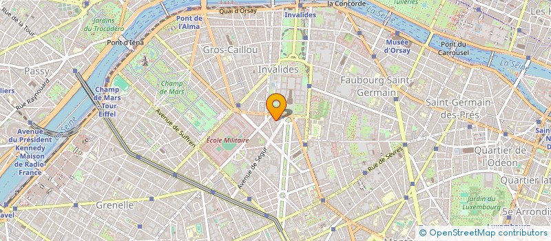 localisation de l'entreprise MERIDIEN CONSEIL  PARIS