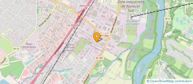 localisation de l'entreprise MERIDIENS EDITIONS à TOULOUSE
