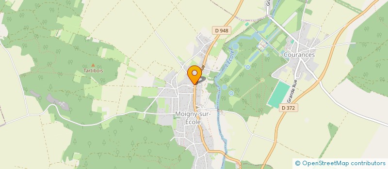 localisation de l'entreprise MERIDIO à MOIGNY-SUR-ECOLE