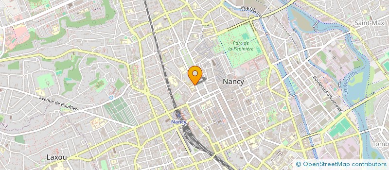 localisation de l'entreprise MERIDIO - NANCY  NANCY