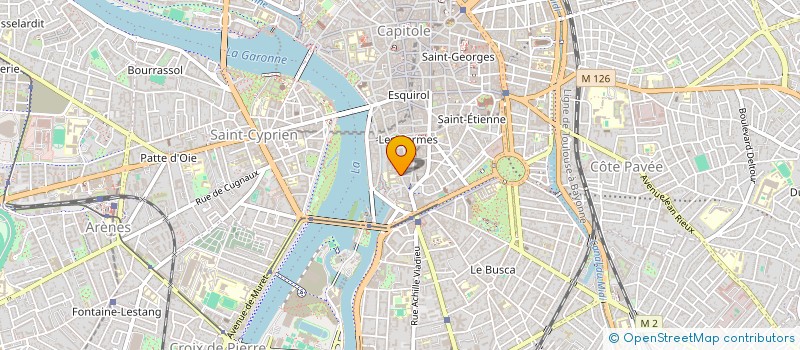 localisation de l'entreprise MERIDIO - TOULOUSE ICT  TOULOUSE