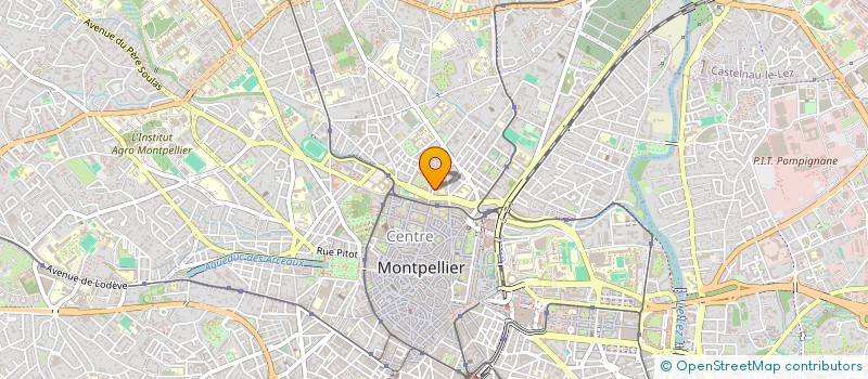 localisation de l'entreprise MERIDIONAL EXPORT à MONTPELLIER