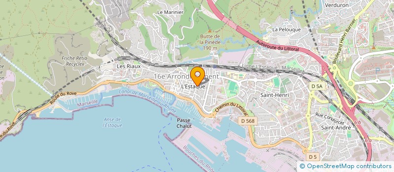 localisation de l'entreprise MERIDIONAL LUXURY à MARSEILLE