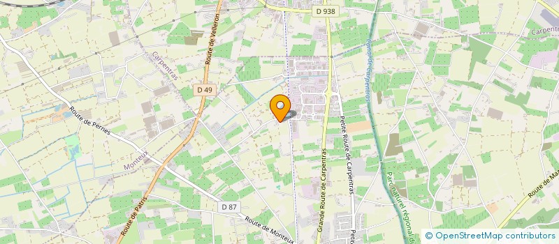 localisation de l'entreprise MERIDIONALE DES SEMI REMORQUES à PERNES-LES-FONTAINES