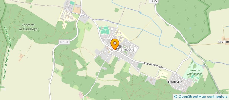 localisation de l'entreprise MERIDOME  CHAMPCUEIL