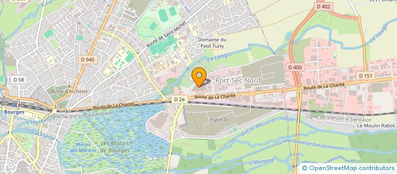 localisation de l'entreprise MERIEL ASSURANCES  BOURGES