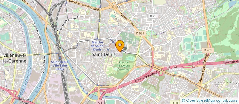 localisation de l'entreprise MERIEM à SAINT-DENIS