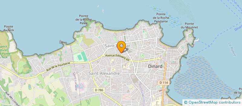 localisation de l'entreprise MERIENNE  DINARD