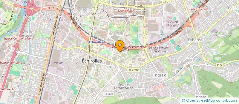 localisation de l'entreprise MERIGNAC 33-98 à ECHIROLLES