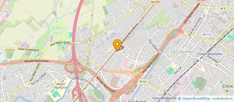 localisation de l'entreprise MERIGNAC CADERA NORMANDIE à WASQUEHAL