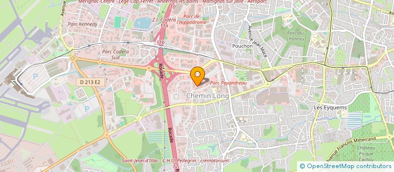 localisation de l'entreprise MERIGNAC OUTLET à MERIGNAC