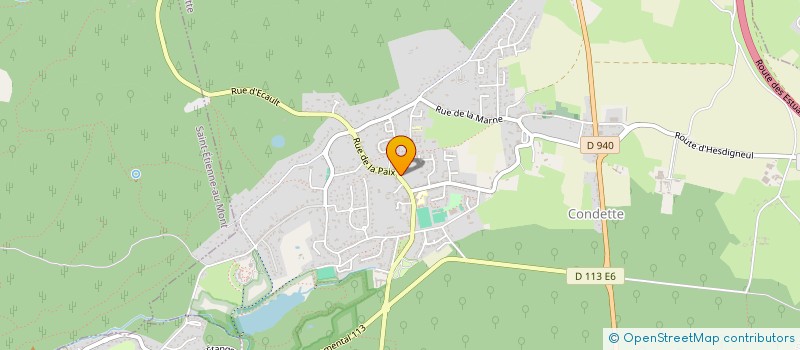 localisation de l'entreprise MERIGNIES GOLF IMMOBILIER  CONDETTE