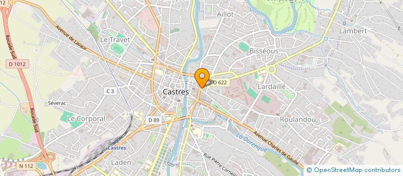 localisation de l'entreprise MERIGONDE  CASTRES