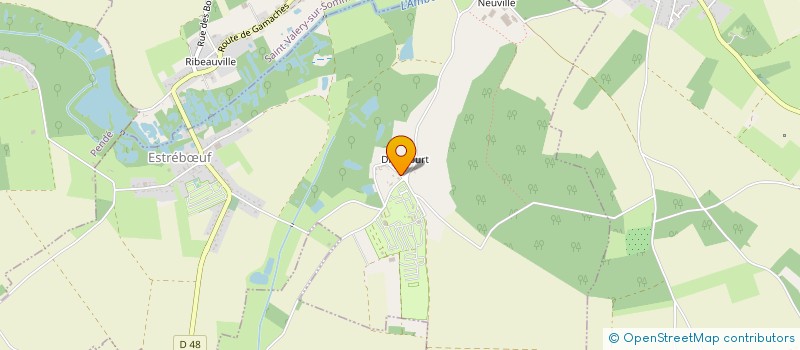 localisation de l'entreprise MERIGOUT-HELLEGOUARCH  ESTREBUF