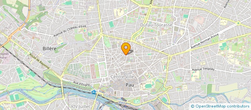 localisation de l'entreprise MERILAP à PAU
