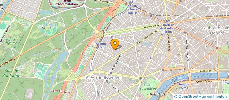 localisation de l'entreprise MERIMEE LCM  PARIS