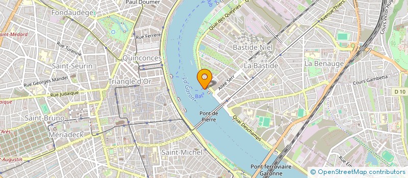 localisation de l'entreprise MERIMOD à BORDEAUX