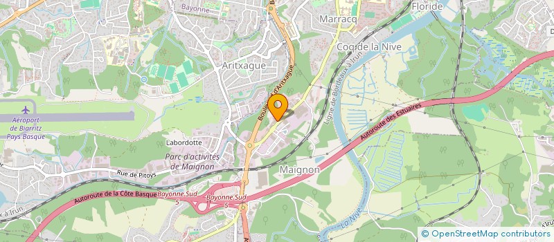 localisation de l'entreprise MERIN MT M  MOUGUERRE