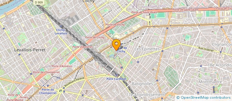 localisation de l'entreprise MERING PRODUCTION  CHATENAY-MALABRY