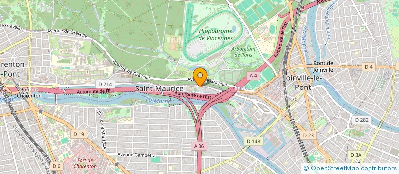 localisation de l'entreprise MERIO D'AMEGLIO à SAINT-MAURICE