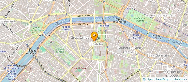 localisation de l'entreprise MERIPECHE à PARIS