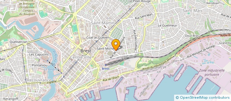 localisation de l'entreprise MERIS PROMOTION à BREST