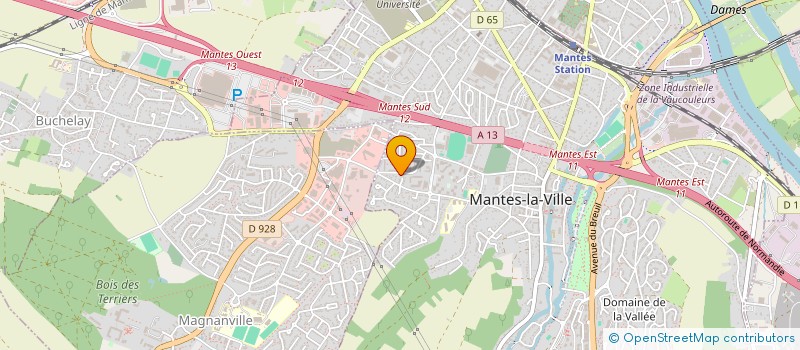 localisation de l'entreprise MERISIERS DECOUVERTE à MANTES-LA-VILLE