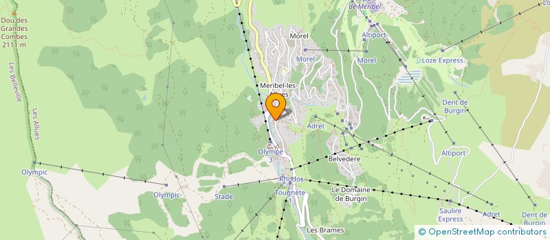 localisation de l'entreprise MERISWEET à LES ALLUES