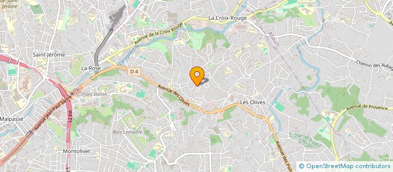 localisation de l'entreprise MERITA à MARSEILLE