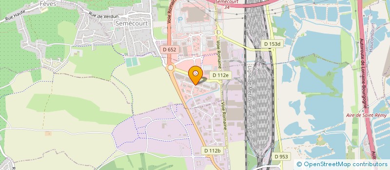 localisation de l'entreprise MERITECH à FLEVY