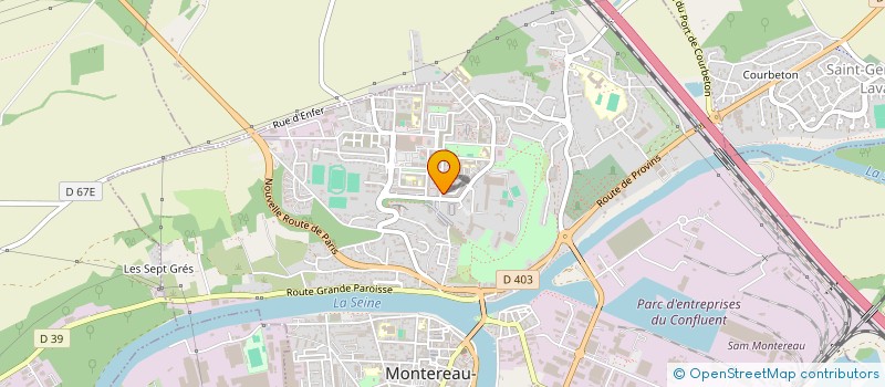 localisation de l'entreprise MERKAN à MONTEREAU-FAULT-YONNE