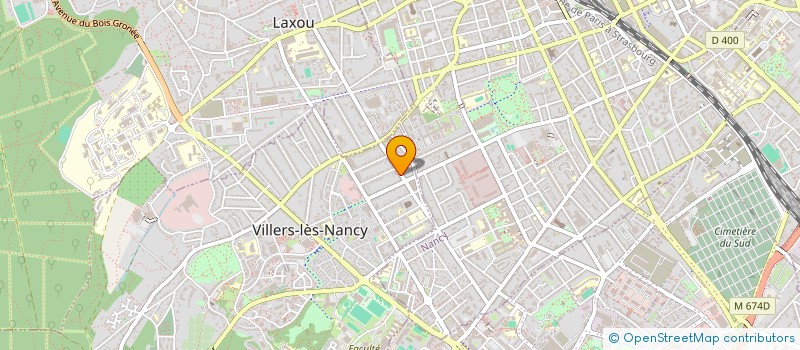 localisation de l'entreprise MERKEL IMMOBILIER  VILLERS-LES-NANCY