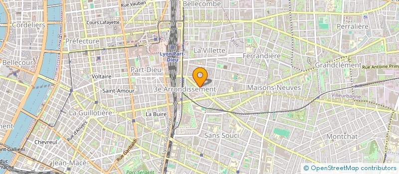 localisation de l'entreprise MERKUR INSTALLATIONS à LYON