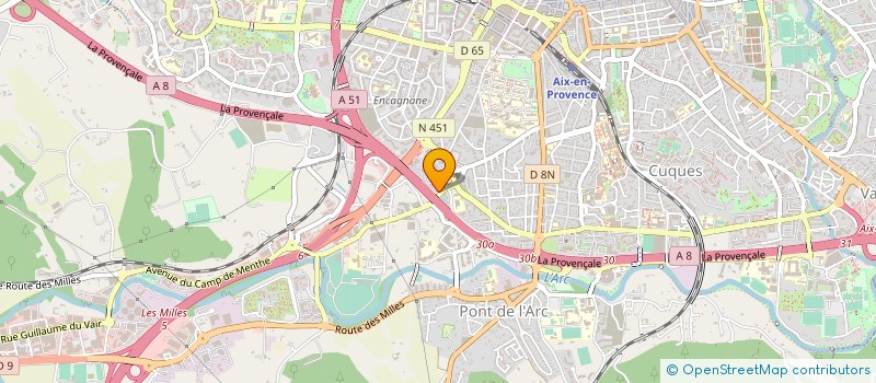 localisation de l'entreprise MERKURE FORMATION à AIX-EN-PROVENCE