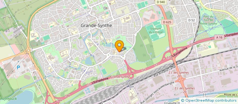 localisation de l'entreprise MERKURE MUSIK  GRANDE-SYNTHE