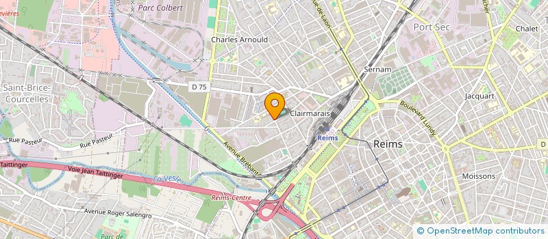 localisation de l'entreprise MERKY  REIMS