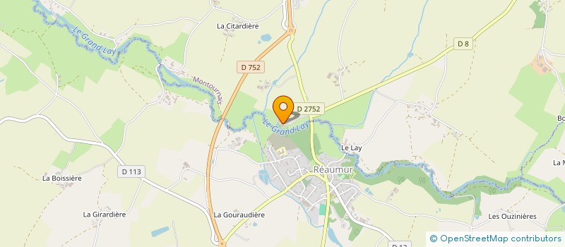 localisation de l'entreprise MERLAB  MONTOURNAIS