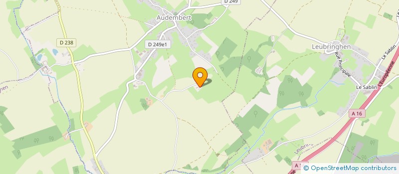 localisation de l'entreprise MERLAD  AUDEMBERT