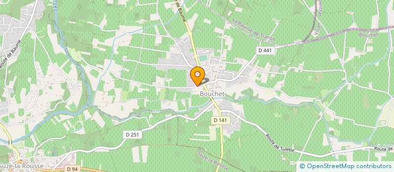 localisation de l'entreprise MERLAN & CIE  BOUCHET