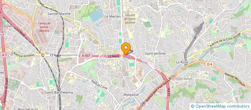 localisation de l'entreprise MERLAN MARKET  MARSEILLE