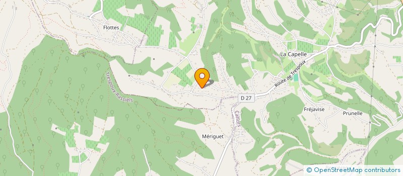 localisation de l'entreprise MERLE  CAHORS