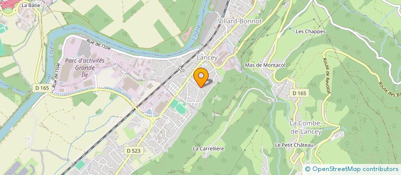 localisation de l'entreprise MERLE ASSURANCE PATRIMOINE  VILLARD-BONNOT