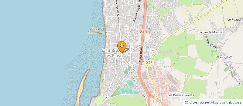 localisation de l'entreprise MERLET à SAINT-BREVIN-LES-PINS