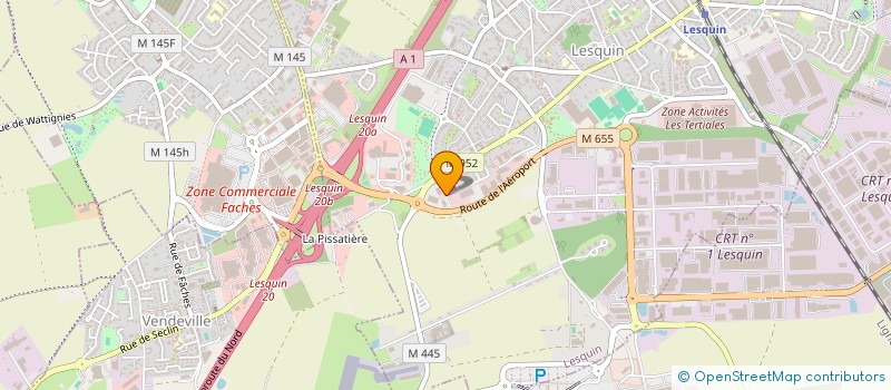 localisation de l'entreprise MERLIMONT BIBLOQ à LESQUIN