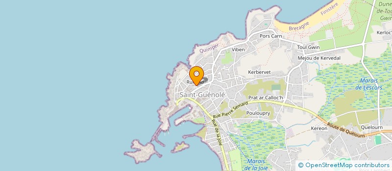 localisation de l'entreprise MERLIN à PENMARCH