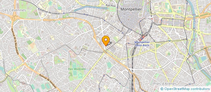 localisation de l'entreprise MERLIN à MONTPELLIER